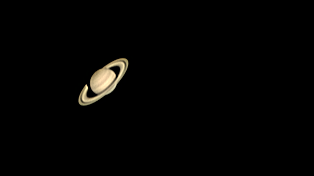 Planet Saturn Ringe Klein Schraeg.bmp