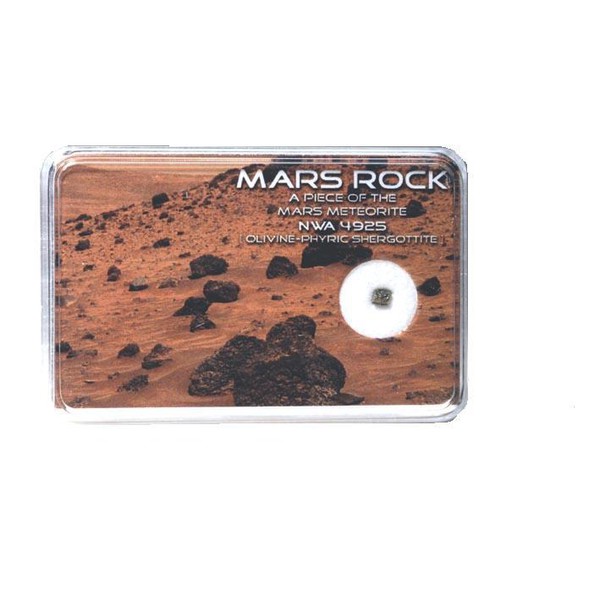 Echter Mars Meteorit NWA 4925, Groß