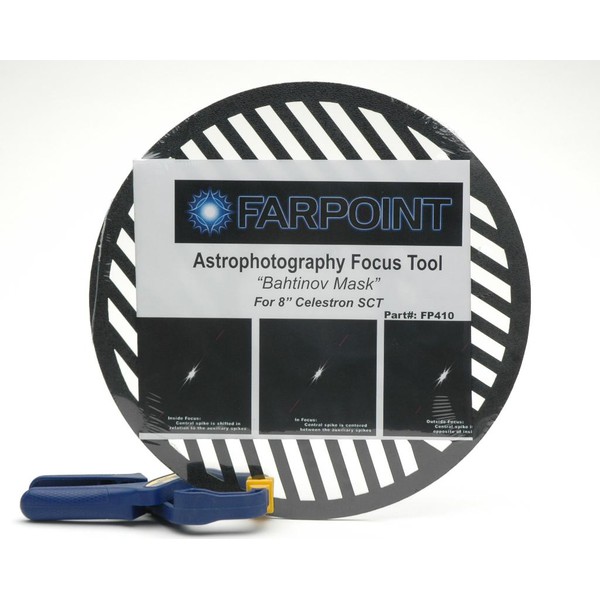 Farpoint Bahtinov Fokusmaske für Celestron 8"