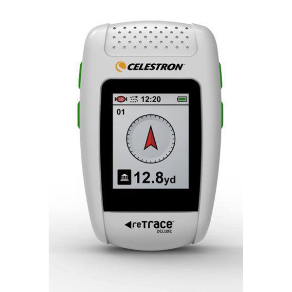 Celestron reTrace Deluxe GPS Fährtensucher inkl.digit.Kompass, weiß