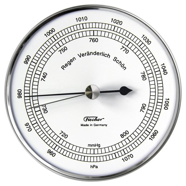 Eschenbach Wetterstation Aneroid Barometer edelstahl 528201