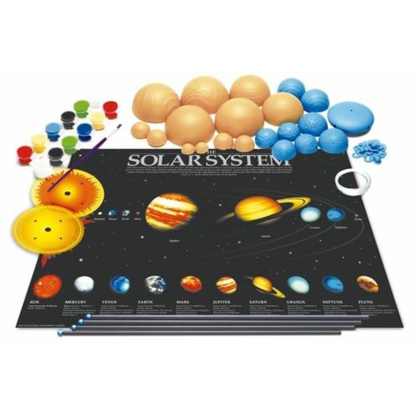 HCM Kinzel Kit de bricolage mobile 3D du système solaire  - lumineux