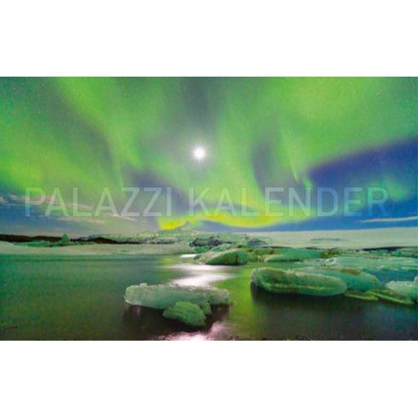Palazzi Verlag Kalender Polarlicht - Himmlisches Leuchten