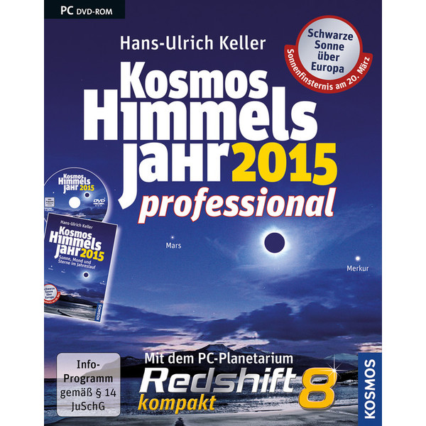 Kosmos Verlag Software Himmelsjahr professional 2015, DVD-ROM