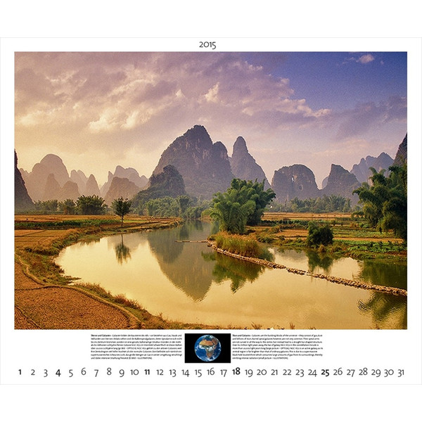 Palazzi Verlag Kalender Planet Erde 2015