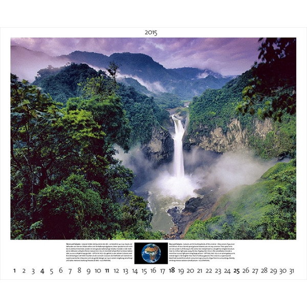 Palazzi Verlag Kalender Planet Erde 2015