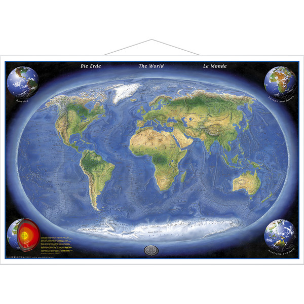Stiefel Weltkarte Die Erde Panorama