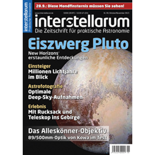 Oculum Verlag Buch Jahresabo interstellarum