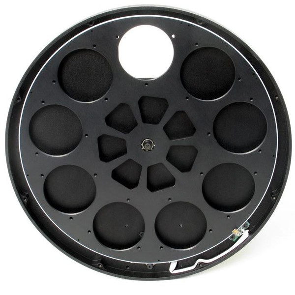 Moravian Filterrad für CCD-Kamera G4 - 9x 2"- oder 50-mm-Filter, ungefaßt
