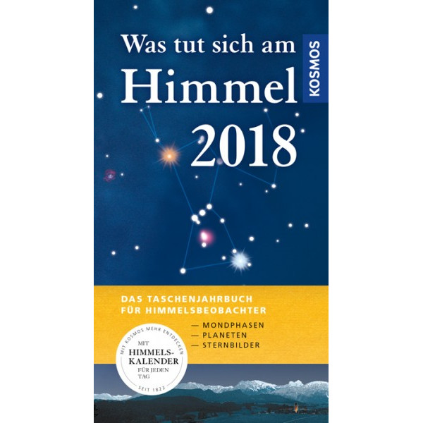 Kosmos Verlag Jahrbuch Was tut sich am Himmel 2018