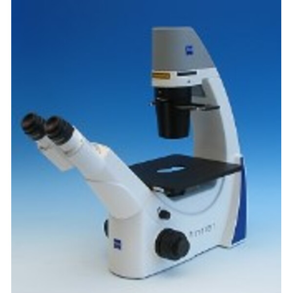 Microscope inversé ZEISS Primovert bino Ph 0, Ph1, 40x, 100x, 200x, Kond 0.3