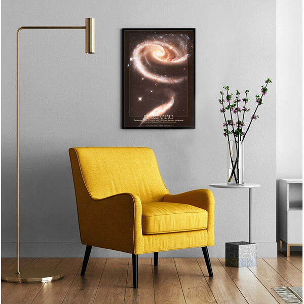 Affiche AstroMedia Rosen-Galaxie Arp 273