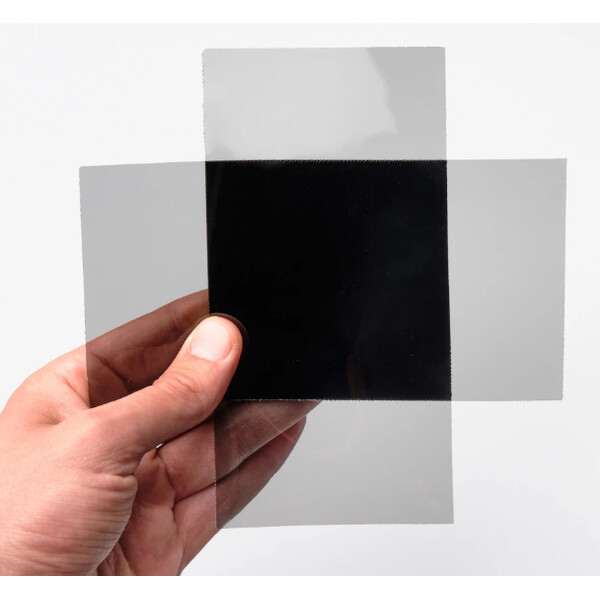 AstroMedia Bausatz Polarisations-Filterfolie 8 x 16 cm