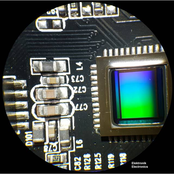 Microscope stéréoscopique Bresser Analyth STR 10x-40x bino; Greenough; 50mm; 10x/20; 10-40x; LED, camera, 2MP