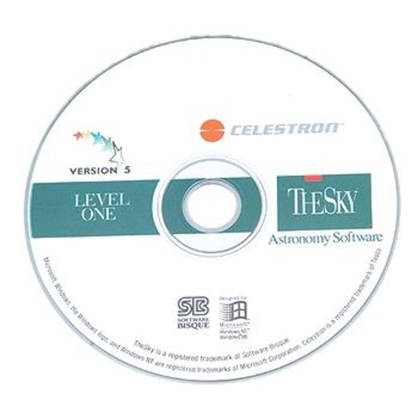 Logiciel Celestron CD-ROM 'The Sky', niveau 1
