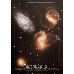 Affiche AstroMedia Stephans Quintett