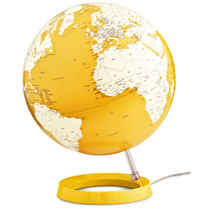 Globe Atmosphere Light & Colour Pastel Yellow 30cm