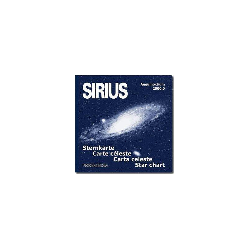 Freemedia Sternkarte Carta celeste SIRIUS Grande modello