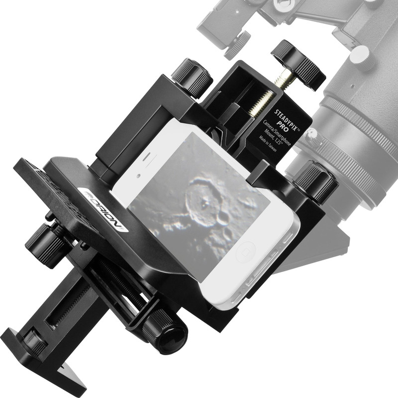 Orion Monture SteadyPix Pro Universal pour caméras/Smartphones, diam. 31,75mm (1,25")