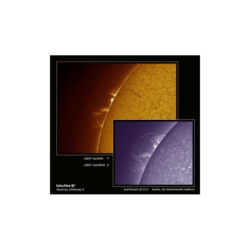 Télescope solaire Lunt Solar Systems Lunt ST 60/500 LS60T Ha B1200 C PT OTA