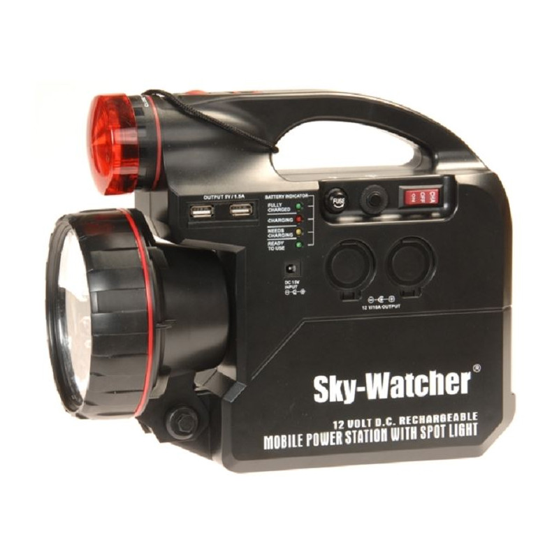 Skywatcher Pack accumulateur 7Ah avec lampe