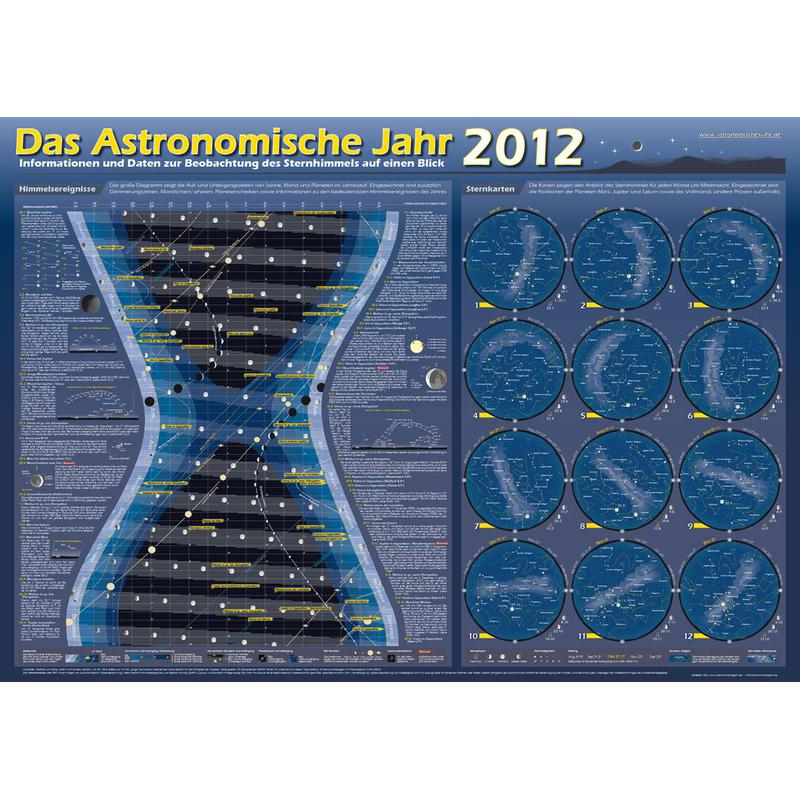Poster Das Astronomische Jahr 2012