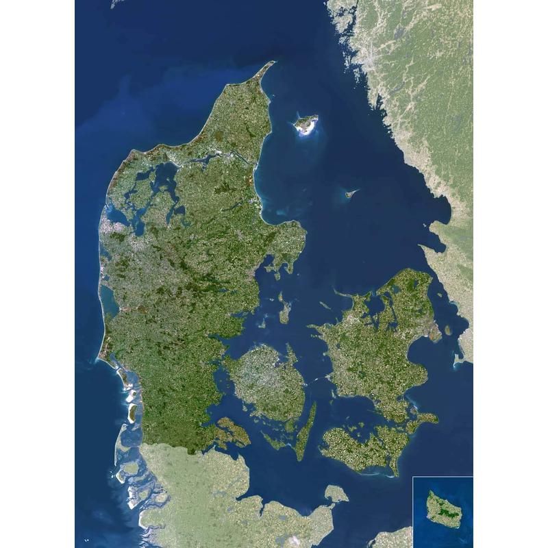 Carte géographique Planet Observer Planète Observer Danemark