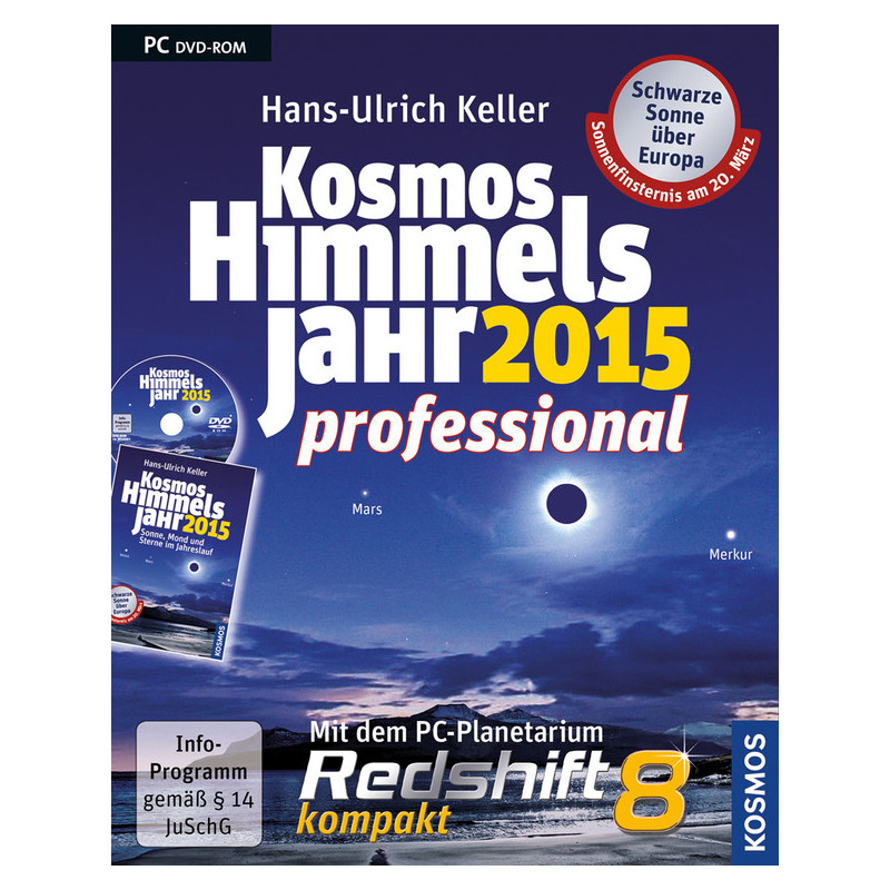Kosmos Verlag Software Himmelsjahr professional 2015, DVD-ROM