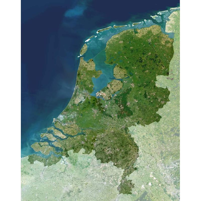 Carte géographique Planet Observer Planète Observer Pays-Bas