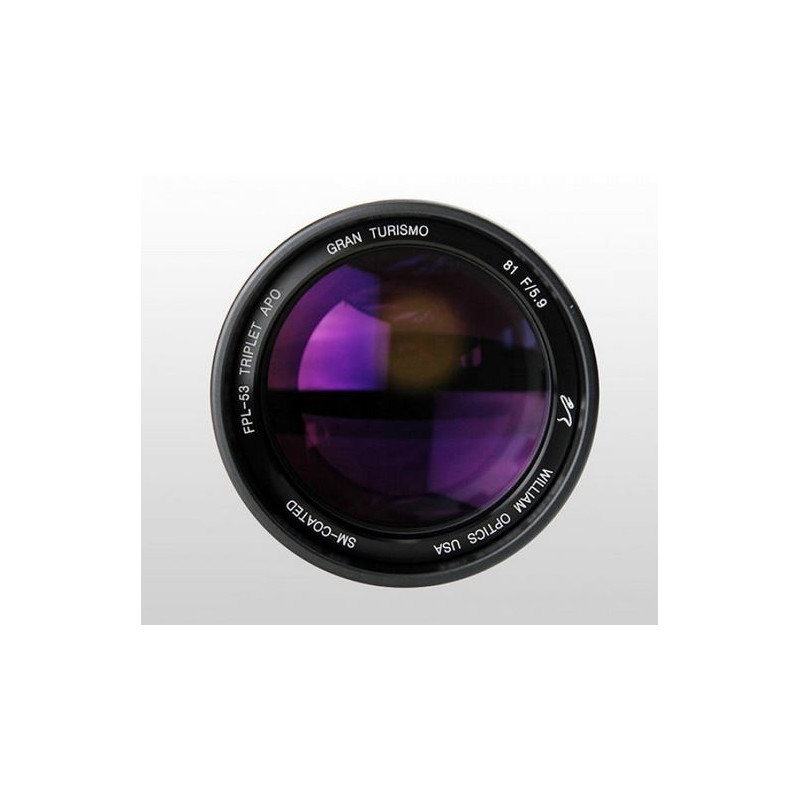 Lunette apochromatique William Optics AP 81/478 GT81 with flattener/reducer for Canon EOS