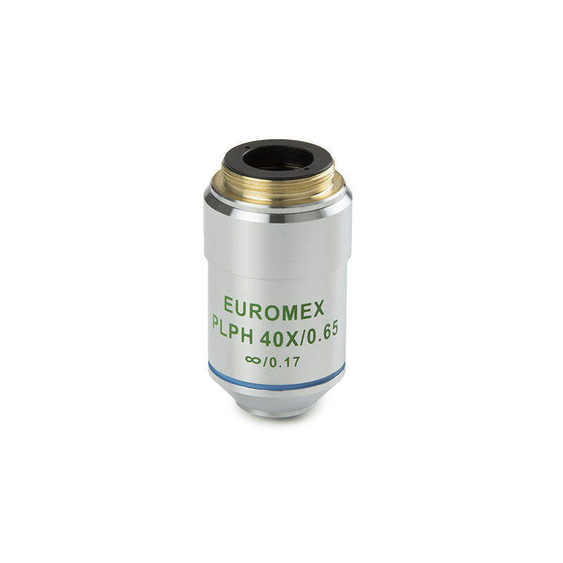Objectif Euromex AE.3130, S40x/0.65, w.d. 0,36 mm, PLPH IOS infinity, plan, phase (Oxion)