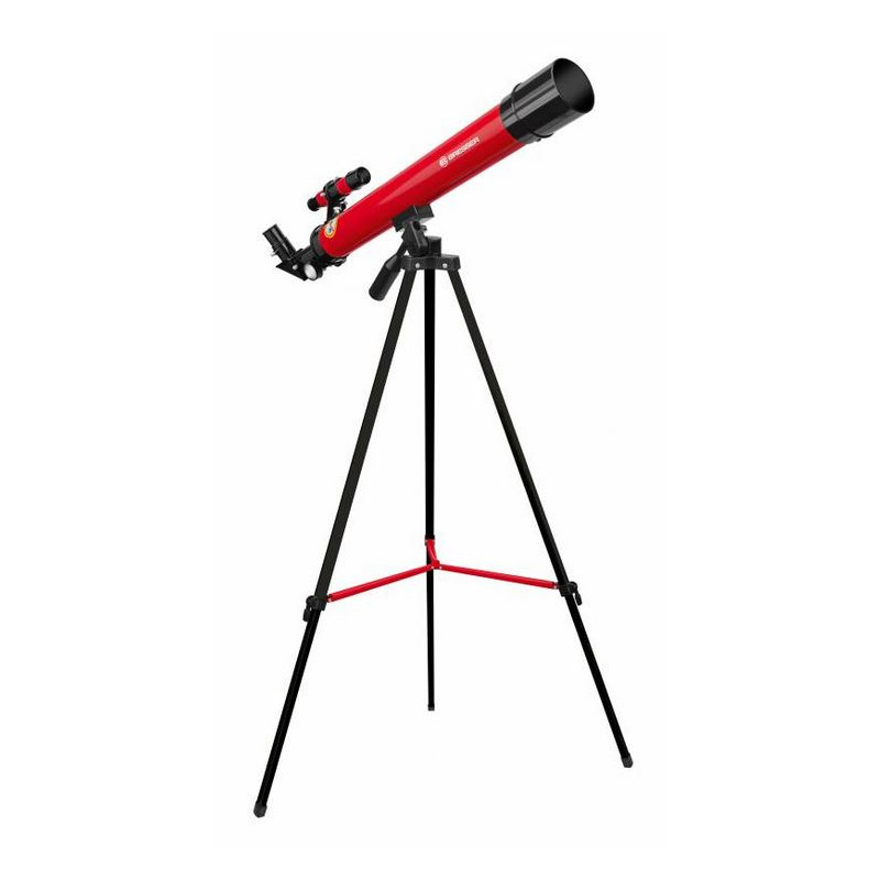 Télescope Bresser Junior AC 45/600 AZ rouge