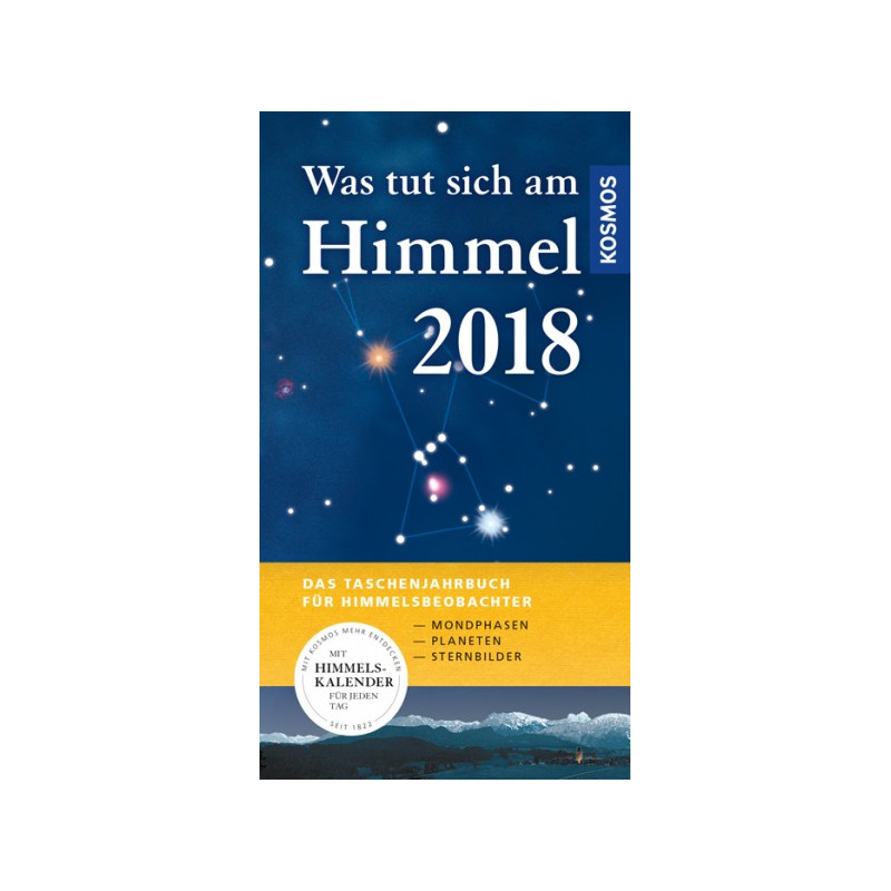 Kosmos Verlag Jahrbuch Was tut sich am Himmel 2018