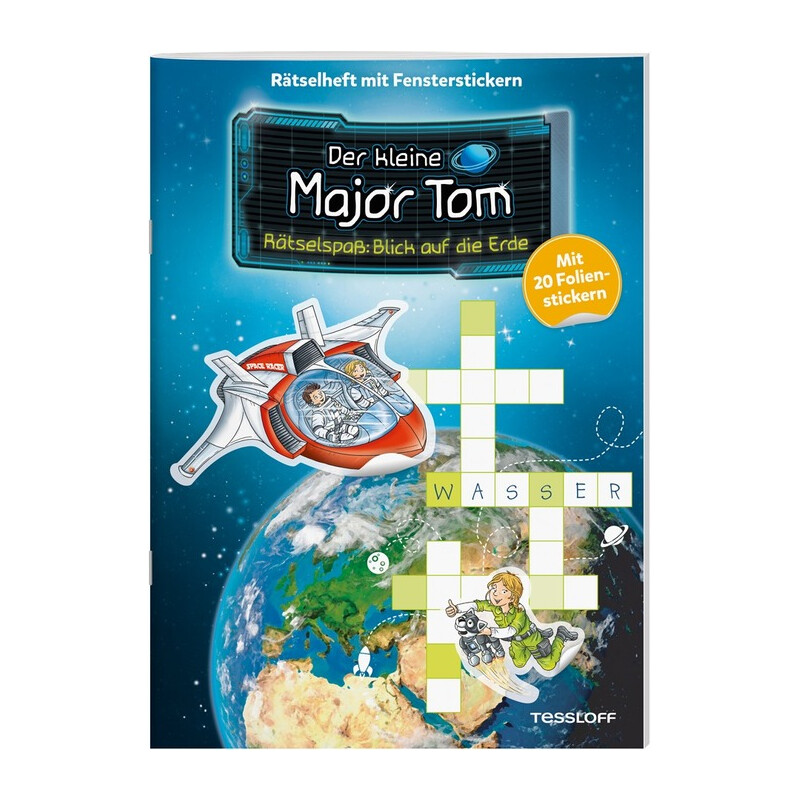 Tessloff-Verlag Der kleine Major Tom. Rätselspaß Blick auf die Erde