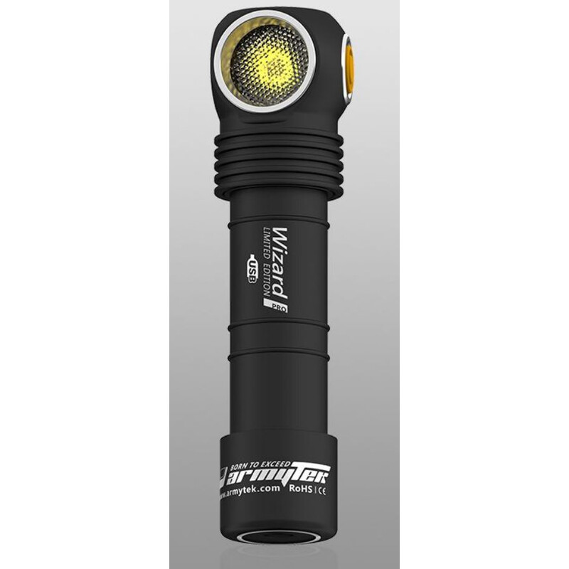 Armytek Taschenlampe Wizard Pro Nichia Magnetlampe (warmes Licht)