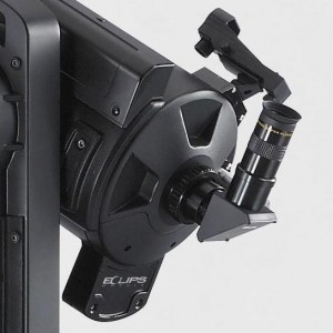 Okularanschluss, Sucher mit LNT-Modul und Eclipse Kamera im Detail