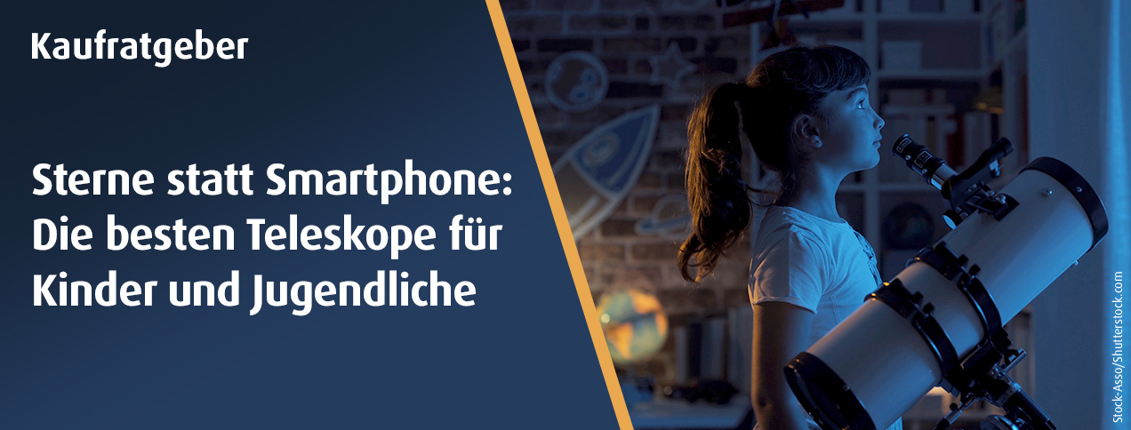 Teleskope für Kinder und Jugendliche