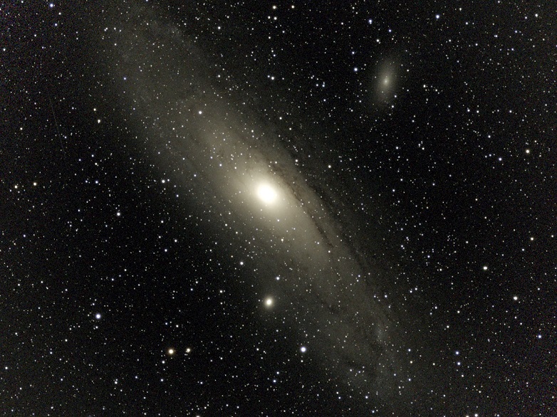 Andromeda Galaxie Mosaikmodus Vaonis Vespera Kleiner