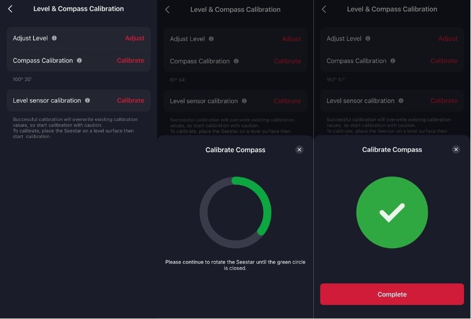 Schritt 2: Stativ nivellieren und Sonnenfilter montieren