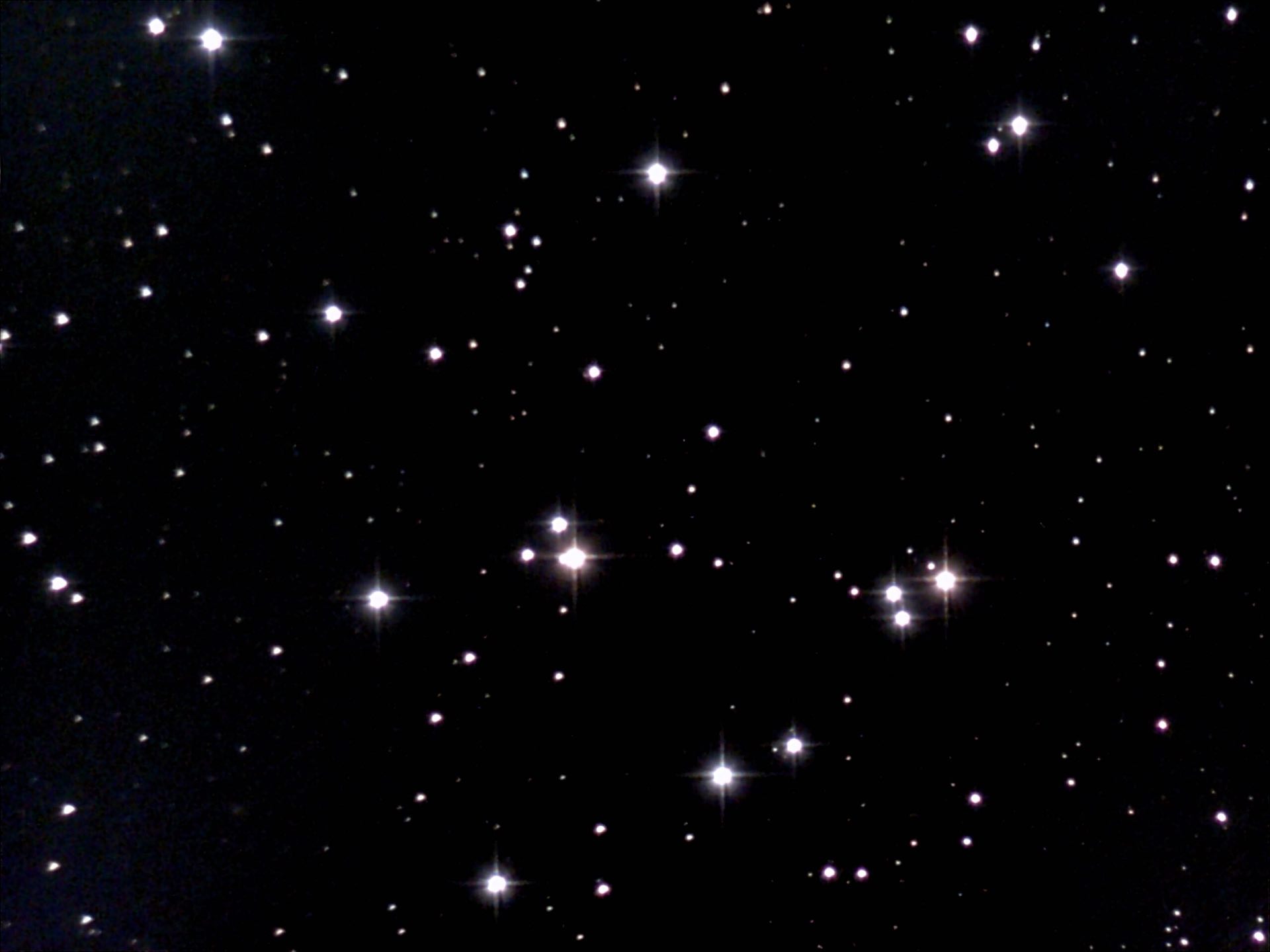 Messier 44, Aufnahme mit dem Unistellar eVscope. Foto: Marcus Schenk