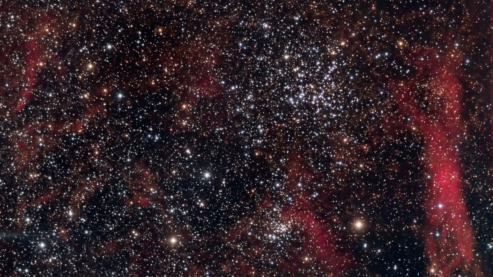 M38 avec le NGC 1907 voisin. Bernd Weinzierl