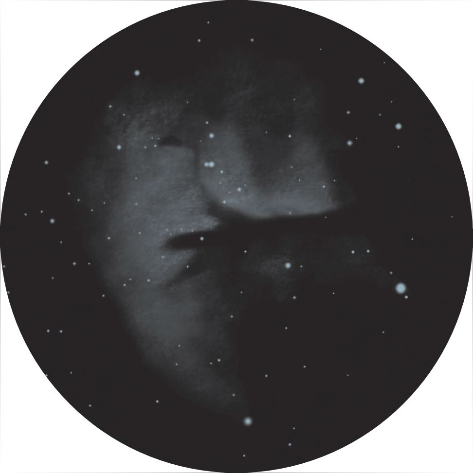 Dessin de NGC 281. Rainer Mannoff