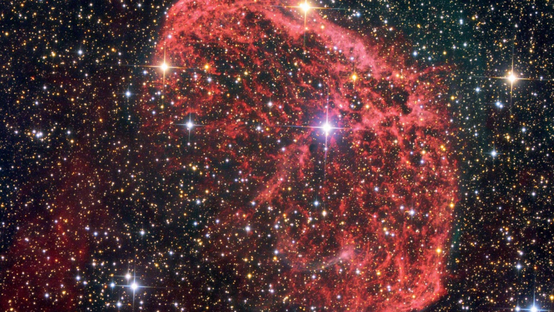 Les photographies à longue exposition permettent de voir la fine structure filamenteuse de NGC 6888. Jochen Borgert