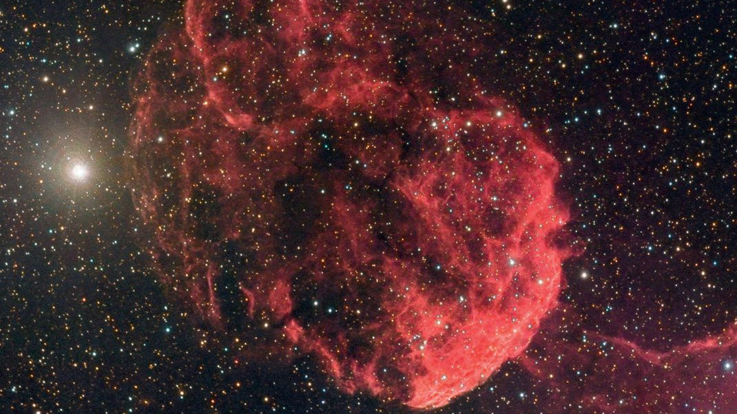 IC 443 ist ein visuell beobachtbarer Überrest einer Supernova. Rudolf Dobesberger