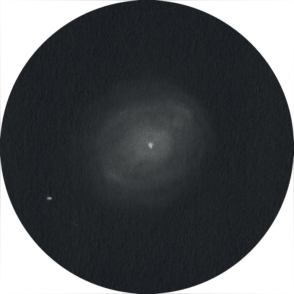 Zeichnung von NGC 6826.
Hans-Jürgen Merk