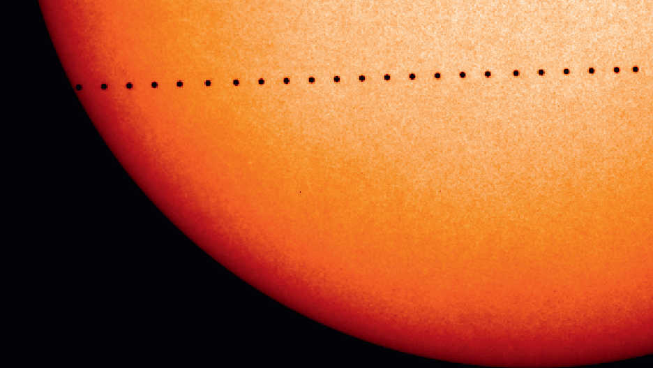 Götterbote vor der Sonne