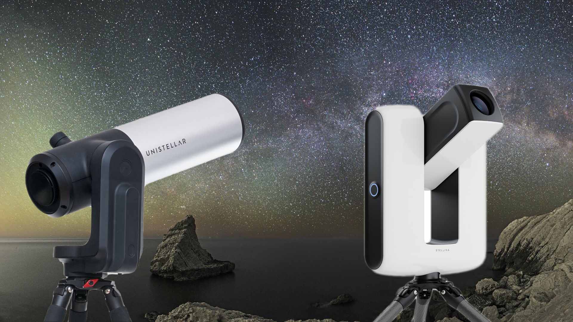 Astronomie trifft auf High-End-Technik: Stellina und eVscope im Kurzportrait