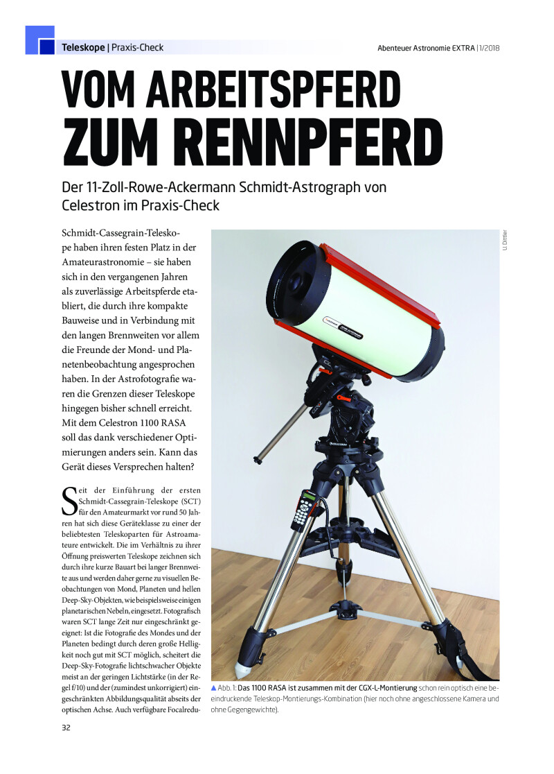 Celestron 11-Zoll Rowe-Ackermann Schmidt-Astrograph