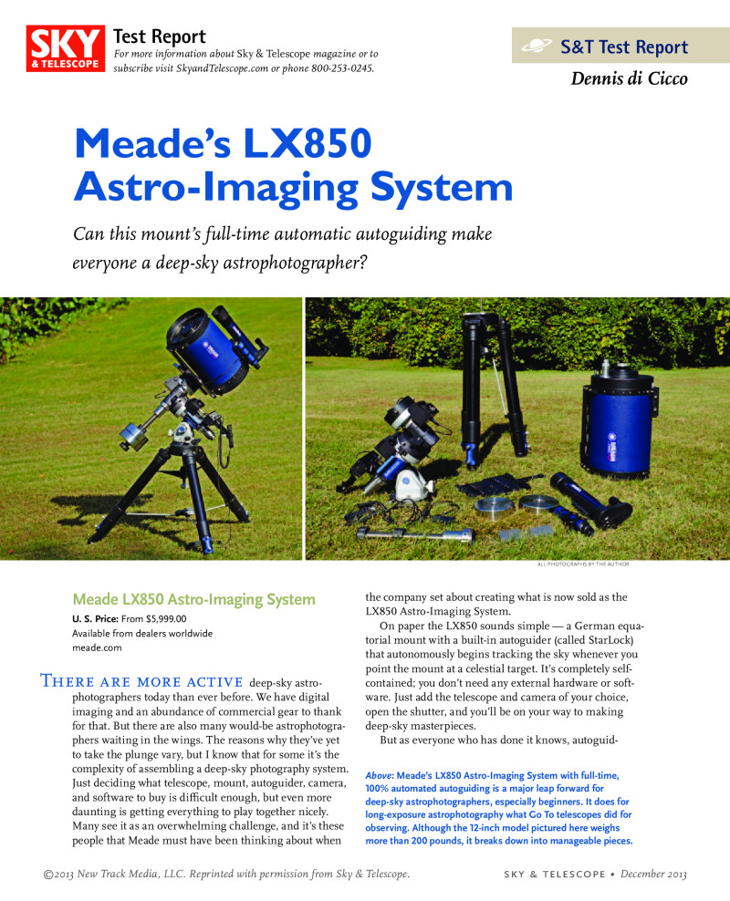Meade LX850