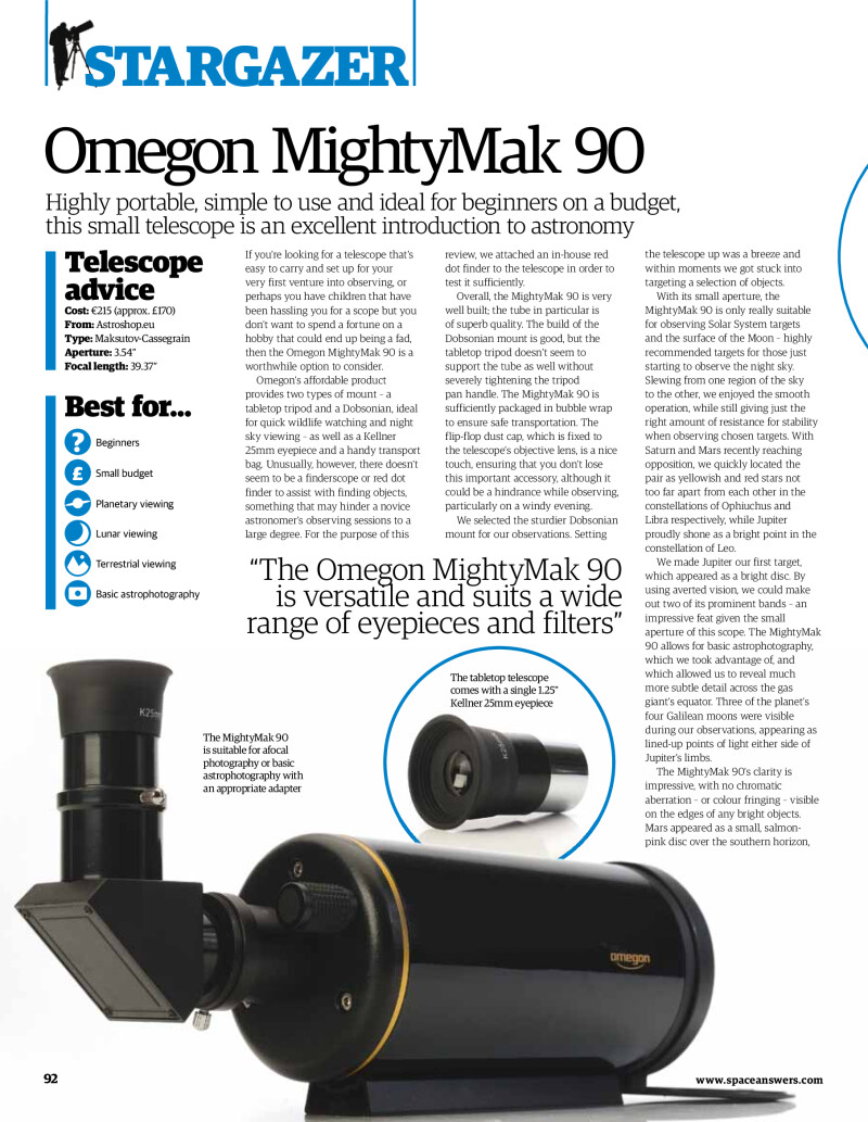 Omegon MightyMak90